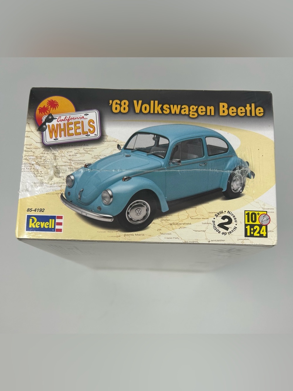 Revell California Wheels '68 Volkswagen Beetle Model Kit - 85-4192 NEW Sealed